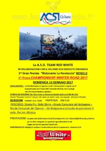 1° GP Ristorante La Parolaccia 1^ prova Championship Winter Road 2017 Roselle (GR) @ Bar Ristorante La Parolaccia | Roselle | Toscana | Italia