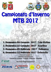 2^ Prova Campionato d'Inverno MTB Uisp 2017 Scarlino (GR) @ Scarlino | Toscana | Italia