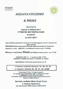 2^ Prova 3° Trofeo Metropolitano FI PO PT UISP 2017 Pistoia @ Pissei | Pistoia | Toscana | Italia