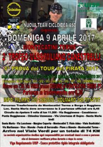2° Memorial Massimiliano Canestrelli 4^ Prova del Tour del Pirata 2017 Montecatini Terme (PT) @ Palazzo del Comune di Montecatini Terme | Montecatini Terme | Toscana | Italia