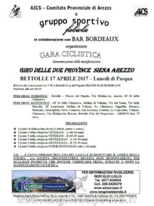 Giro delle Due Province Siena Arezzo Bettolle (SI) @ Bar Bordeaux | Bettolle | Toscana | Italia