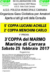5° Coppa Luciani Achille 2° Coppa Menchini Carlo Marina di Carrara (MS) @ Vigili Urbani | Marina di Carrara | Toscana | Italia