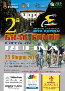 2^ Gran Fondo Città di Rufina 3^ prova Le Terre dei Medici 2017 RUFINA (FI) @ Stadio Comunale | Italia