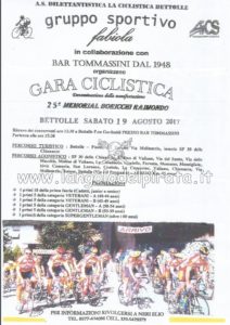 25° Memorial Boricchi Raimondo Bettolle (SI) @ Bar Tommassini | Bettolle | Toscana | Italia