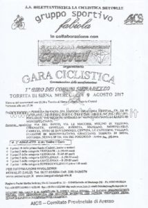 1° Giro dei Comuni di SienArezzo Torrita di Siena (SI) @ Gelateria Crystal | Toscana | Italia