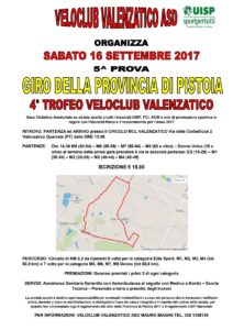 4° Trofeo Veloclub Valenzatico 5^ Prova Giro della Provincia di Pistoia 2017 Valenzatico (PT) @ Circolo MCL | Valenzatico | Toscana | Italia