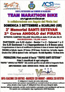 2° Memorial Santi Estevan 2^ Corsa Angolo del Pirata Scarlino (GR) @ Camping Vallicella | Toscana | Italia