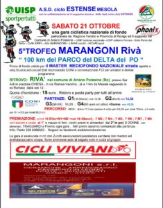 5° Trofeo Marangoni 100 km del Parco del Delta del Po Rivà Ariano Polesine (RO) @ Bar Acli | Rivà | Veneto | Italia