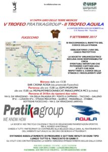 V° Trofeo PRATIKAGROUP II° Trofeo AQUILA Fucecchio (FI) @ Bar Casina Rossa | Fucecchio | Toscana | Italia