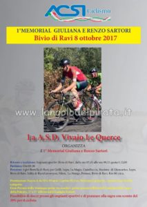 1° Memorial Giuliana e Renzo Sartori Bivio di Ravi (GR) @ Impianti Sportivi | Bivio di Ravi | Italia