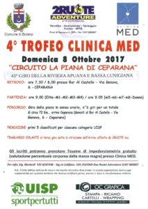 4° Trofeo Clinica Med Circuito la Piana di Ceparana (SP) @ Bar Al Castello | Ceparana | Liguria | Italia